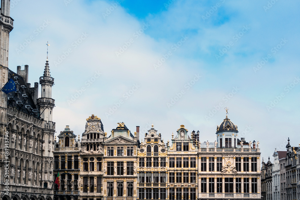 Grand Place at Brussels, Belgium