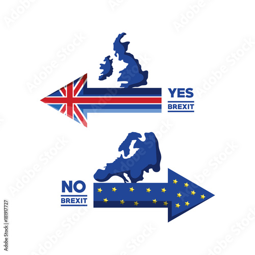 Brexit design concept