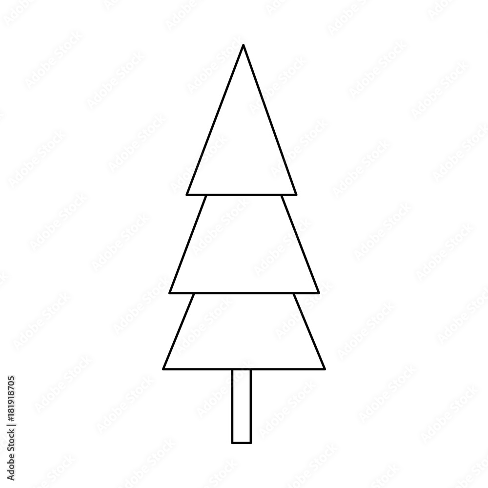 pine tree isolated icon vector illustration design pine tree isolated icon vector illustration design