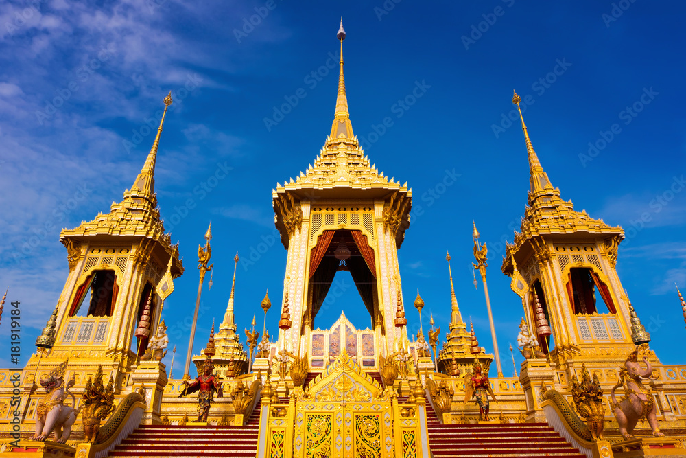 Φωτογραφία The royal crematorium of His Majesty late King Bhumibol Adulyadej in Bangkok, Th