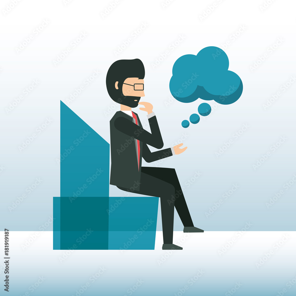 cartoon businessman design concept cartoon businessman design concept