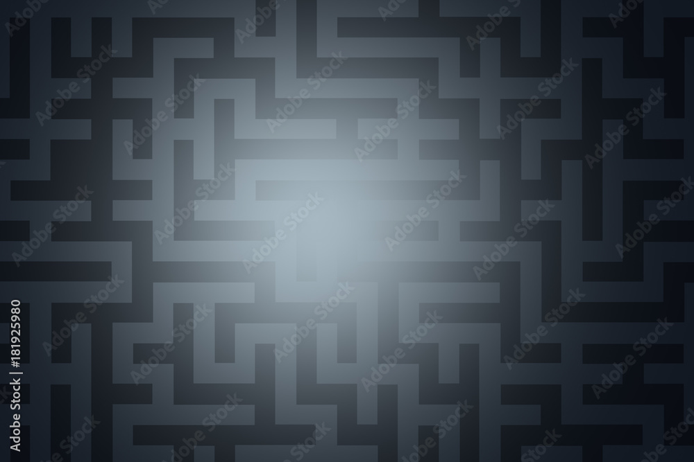 Labyrinth Maze Dark Background Labyrinth Maze Dark Background