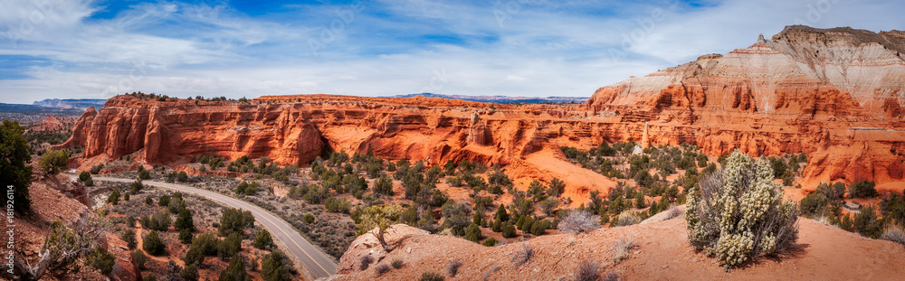 Kodachrome Basin State Park Panorama -View from above. Kodachrome Basin State Park Panorama -View from above.