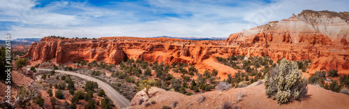 Kodachrome Basin State Park Panorama -View from above.