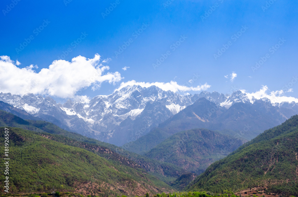 Outback countryside china have river and mountain Outback countryside china have river and mountain
