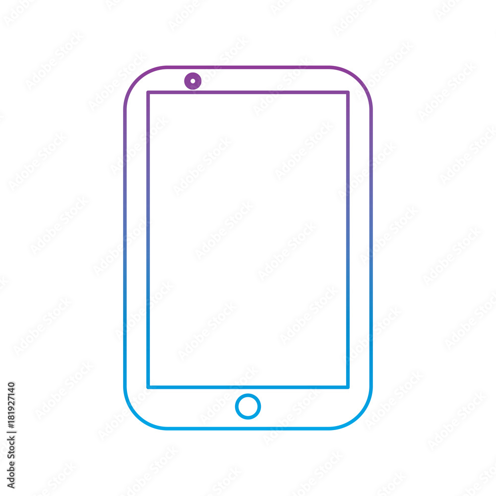 mobile phone smart device gadget technology vector illustration mobile phone smart device gadget technology vector illustration