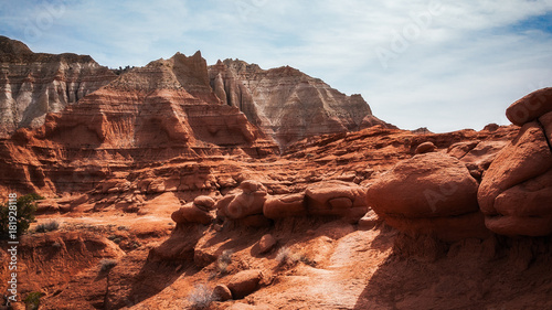 Unusual Rock Formations at Kodachrome Basin State Park  Utah