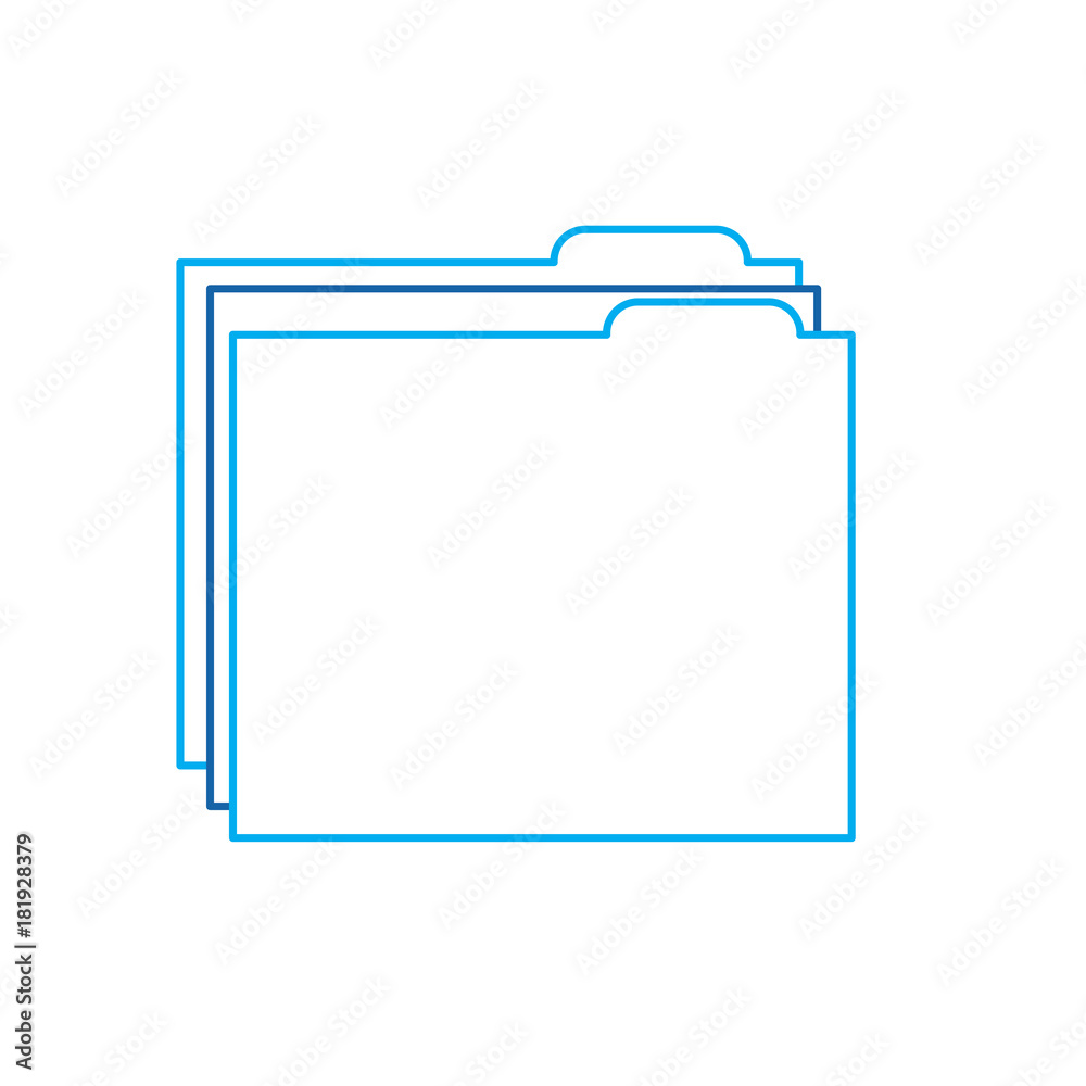 folder file document archive information vector illustration folder file document archive information vector illustration