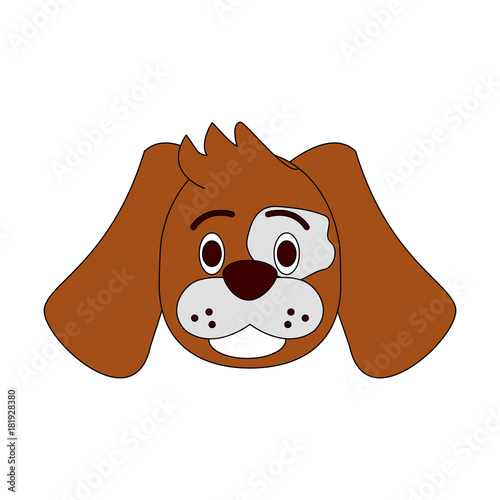 Cute dog cartoon