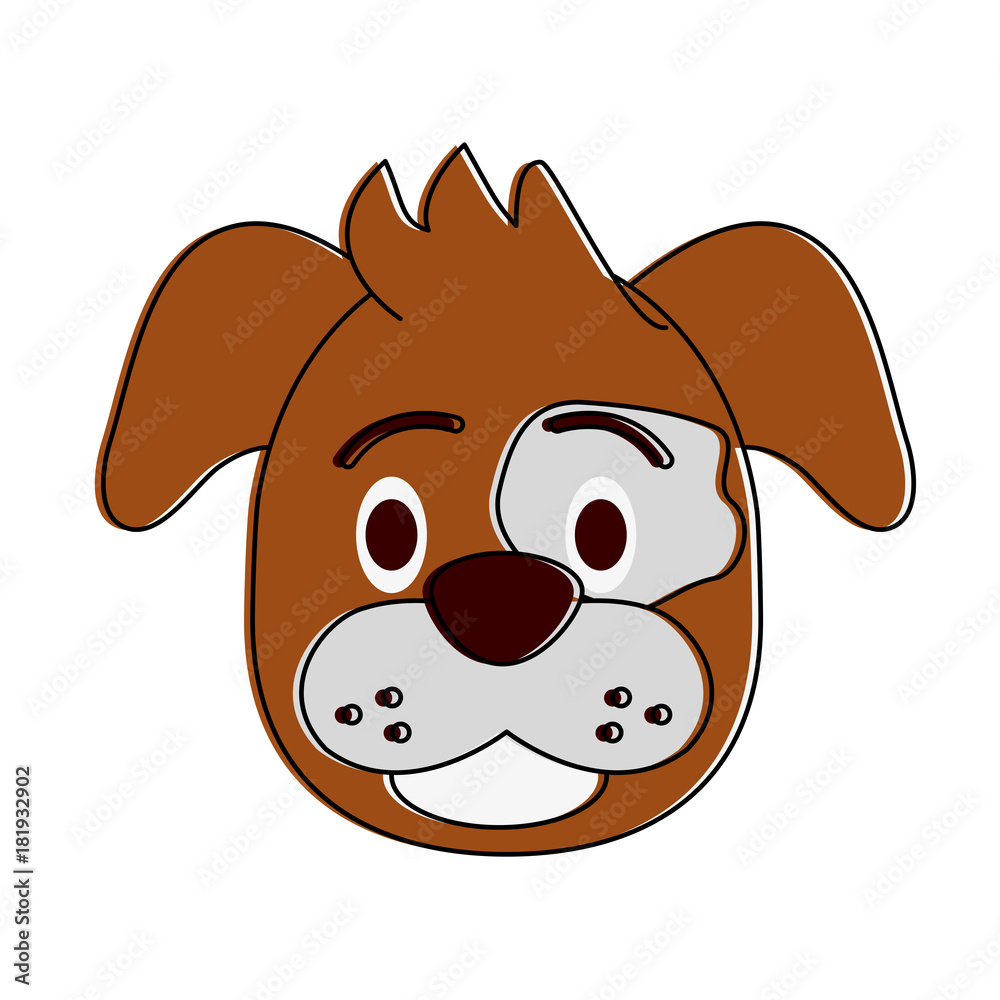 Cute dog cartoon Cute dog cartoon