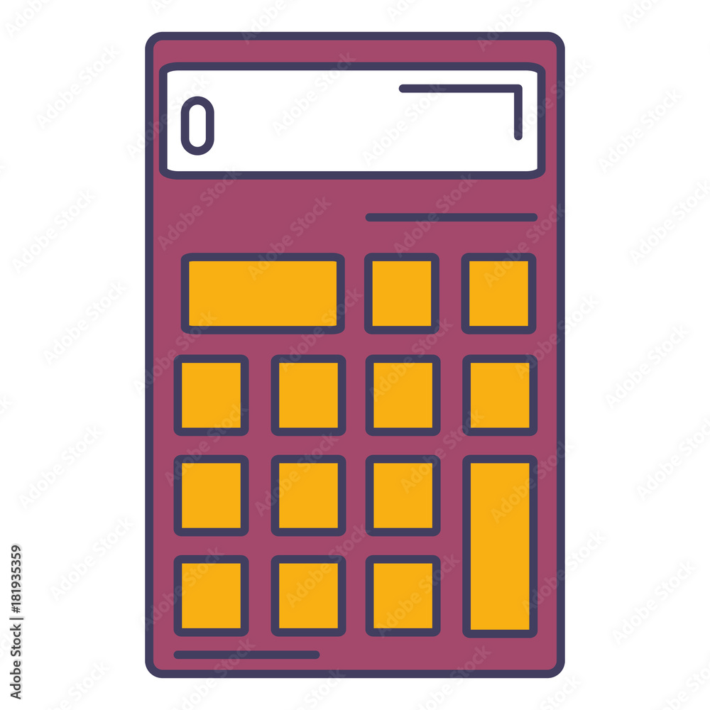 calculator device isolated icon vector illustration design calculator device isolated icon vector illustration design