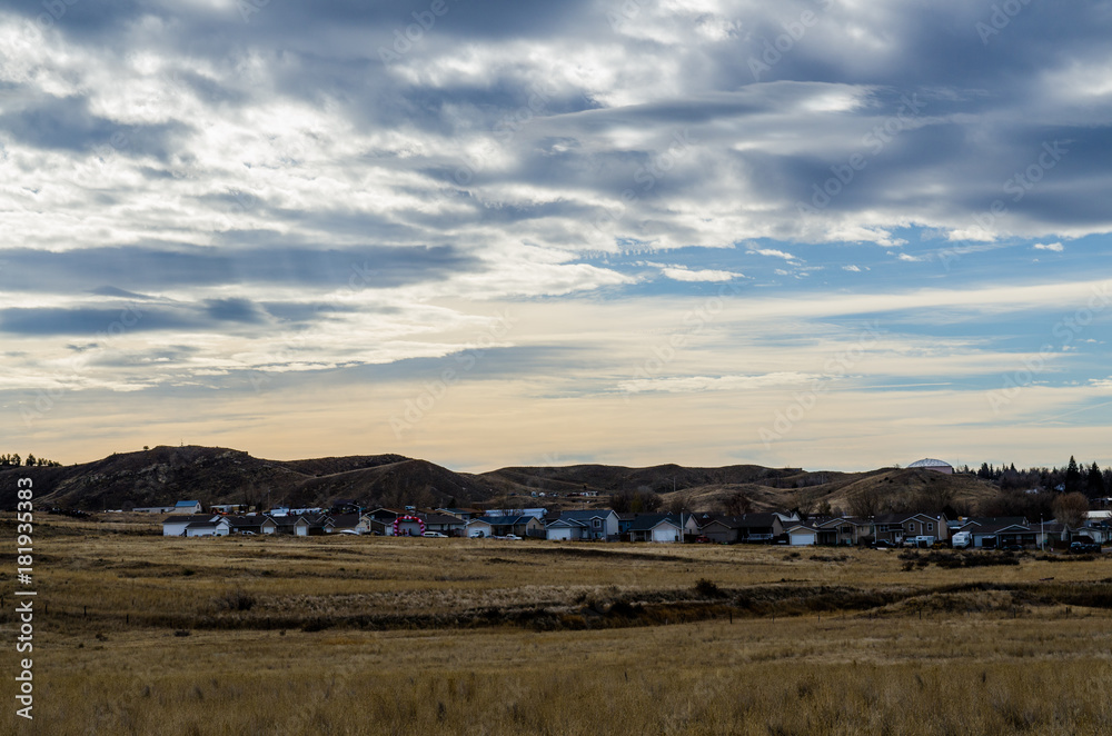 Obraz premium Country Subdivision 