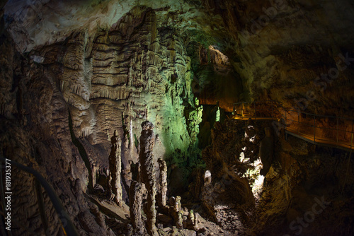marble cave inside ( Crimea location)