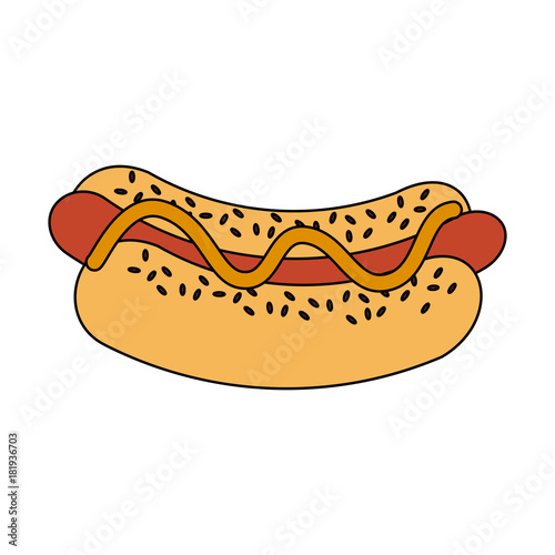 Hot dog fast food