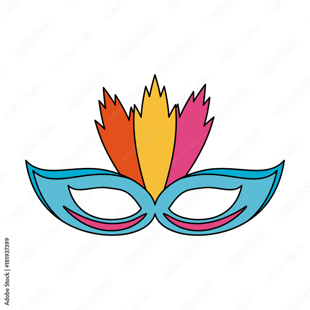 Obraz premium Mardi gras mask