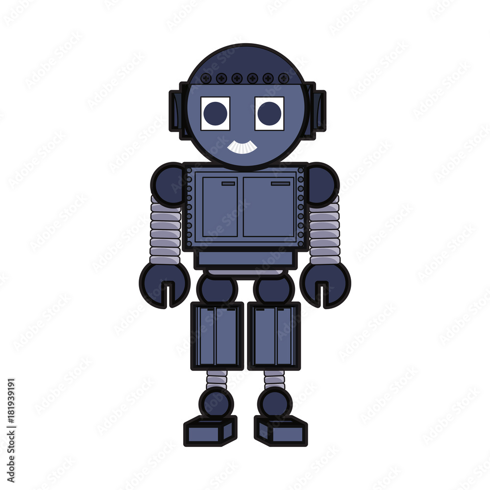 cartoon robot design cartoon robot design