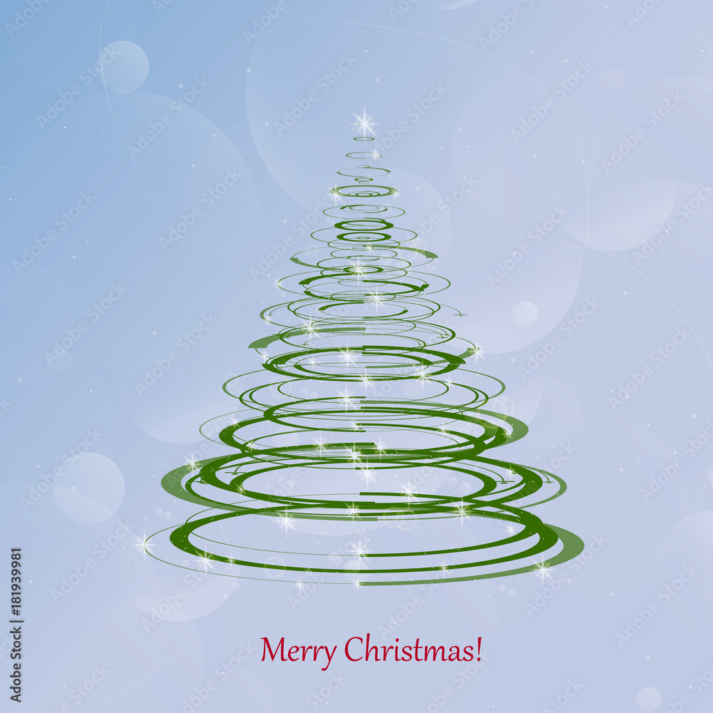 Merry Christmas & Happy New Year background. Greeting card. Vector illustration. Merry Christmas & Happy New Year background. Greeting card. Vector illustration.