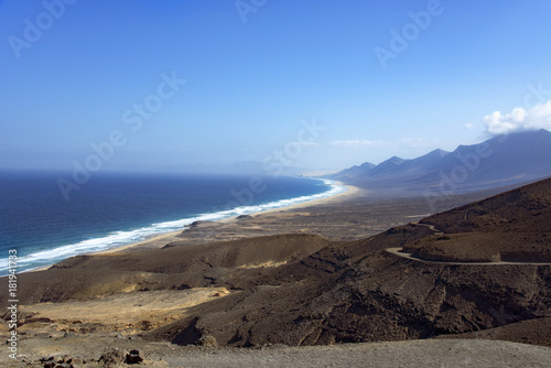 southwestern coast of Fuerteventura, Spain photo