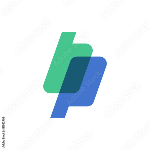 Abstract letter B and P logotype. Modern logo idea sign. Universal emblem vector icon. Free Download Abstract letter B and P logotype. Modern logo idea sign. Universal emblem vector icon. - GFXLoad