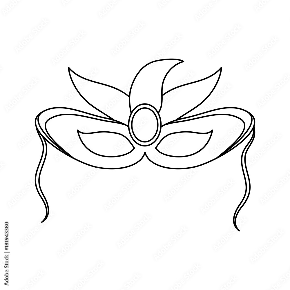 Mardi gras mask Mardi gras mask