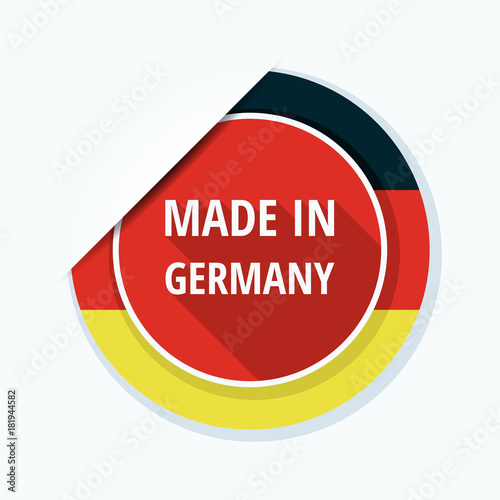 Free Download Made in Germany label illustration - GFXLoad