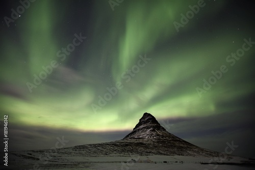 kirkjufell - Aurora