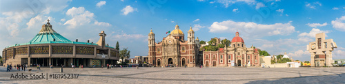Photos Basilica square of Our Lady of Guadalupe in Mexico city