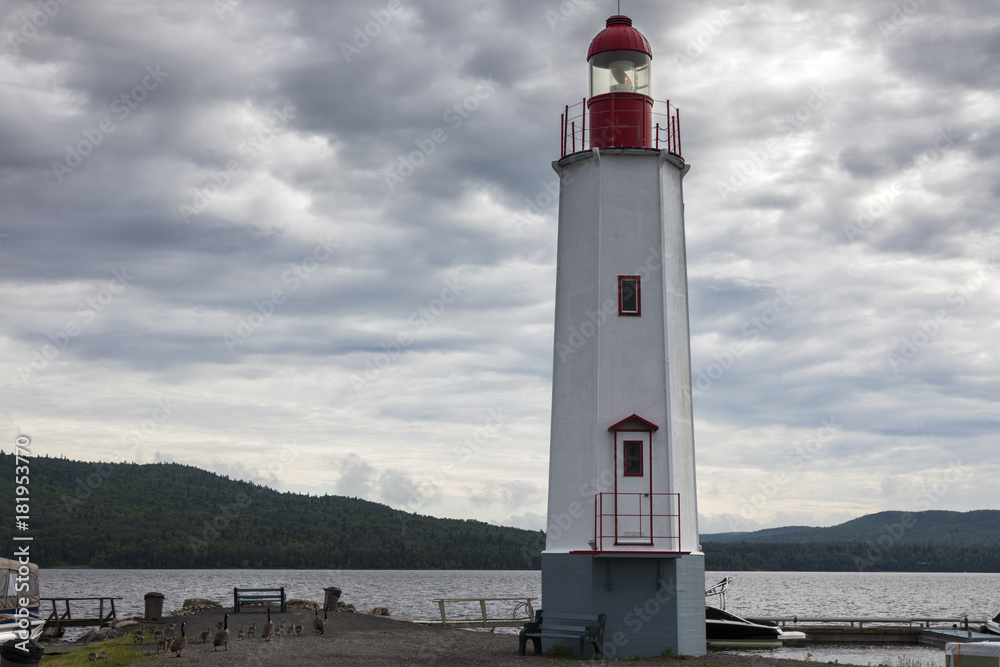 Cabano Lighthouse in Quebec