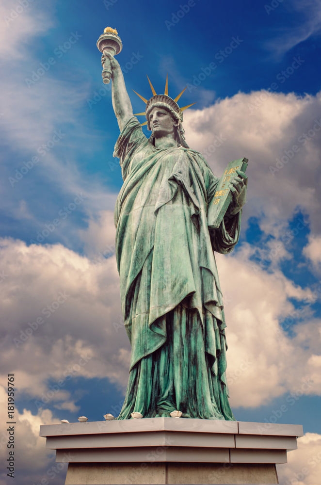 Fototapeta premium Freiheitsstatue in Japan