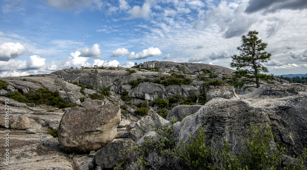 Rugged, rock mountain against beautiful sky Rugged, rock mountain against beautiful sky