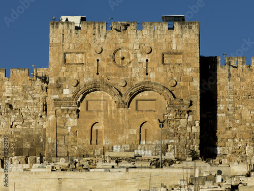 Golden Gate, Old City, Jerusalem, Israel