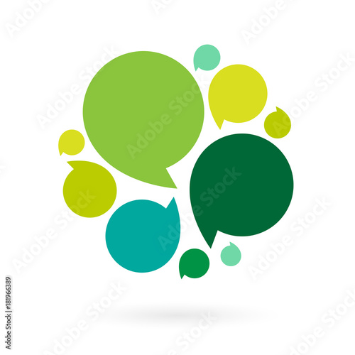 Picto bulles vertes