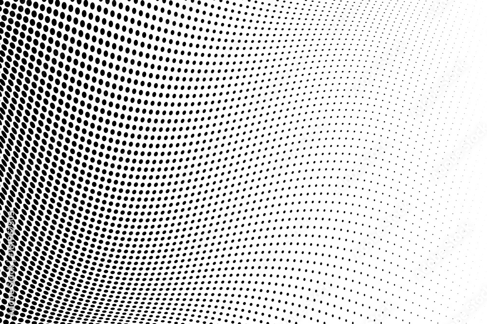 Wavy Halftone background. Comic dotted pattern. Pop art style. Backdrop with circles, dots, rounds design element Wavy Halftone background. Comic dotted pattern. Pop art style. Backdrop with circles, dots, rounds design element
