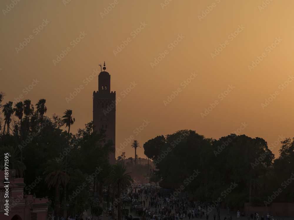 Marrakech Koutoubia mosque