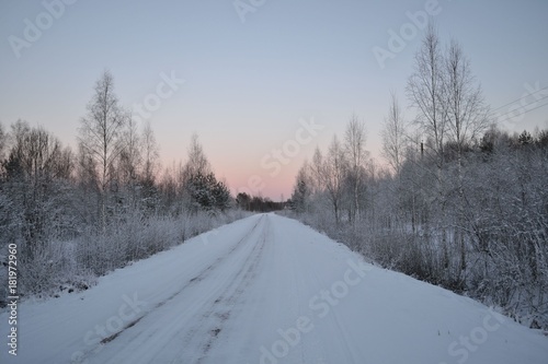 Winter road © Alix