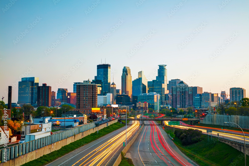 Downtown Minneapolis, Minnesota