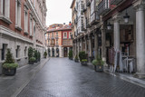 Detail view of a street Valladolid