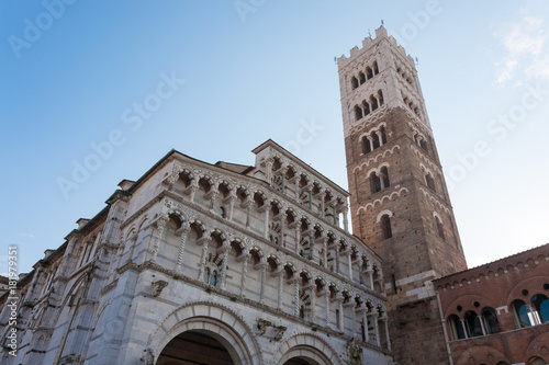 Lucca cathedral. Tuscany, Italy