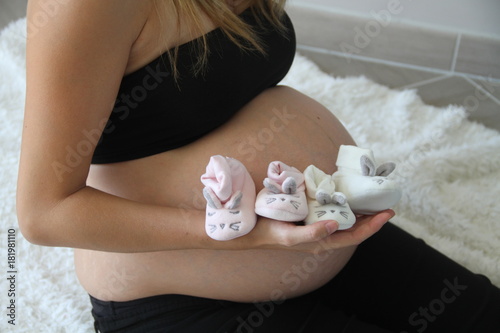 Obraz na plátně grossesse double