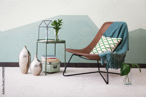 Modern interior with stylis...