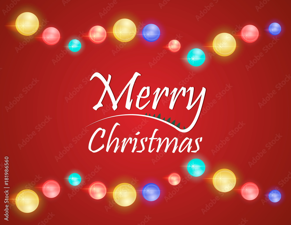 Merry Christmas and Happy New Year lettering for invitation and greeting card, prints and posters. Hand drawn inscription, calligraphic design. Vector illustration Merry Christmas and Happy New Year lettering for invitation and greeting card, prints and posters. Hand drawn inscription, calligraphic design. Vector illustration