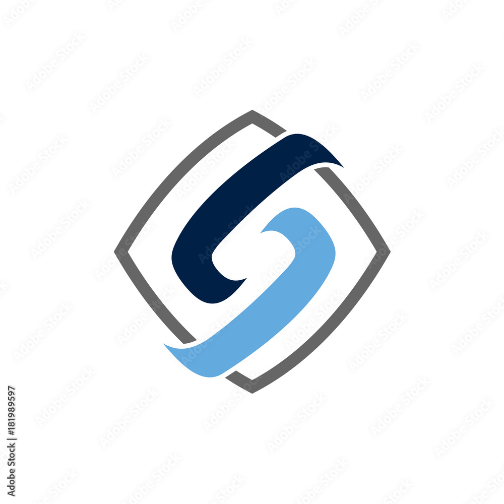 Abstract Letter S Initial Logo Abstract Letter S Initial Logo