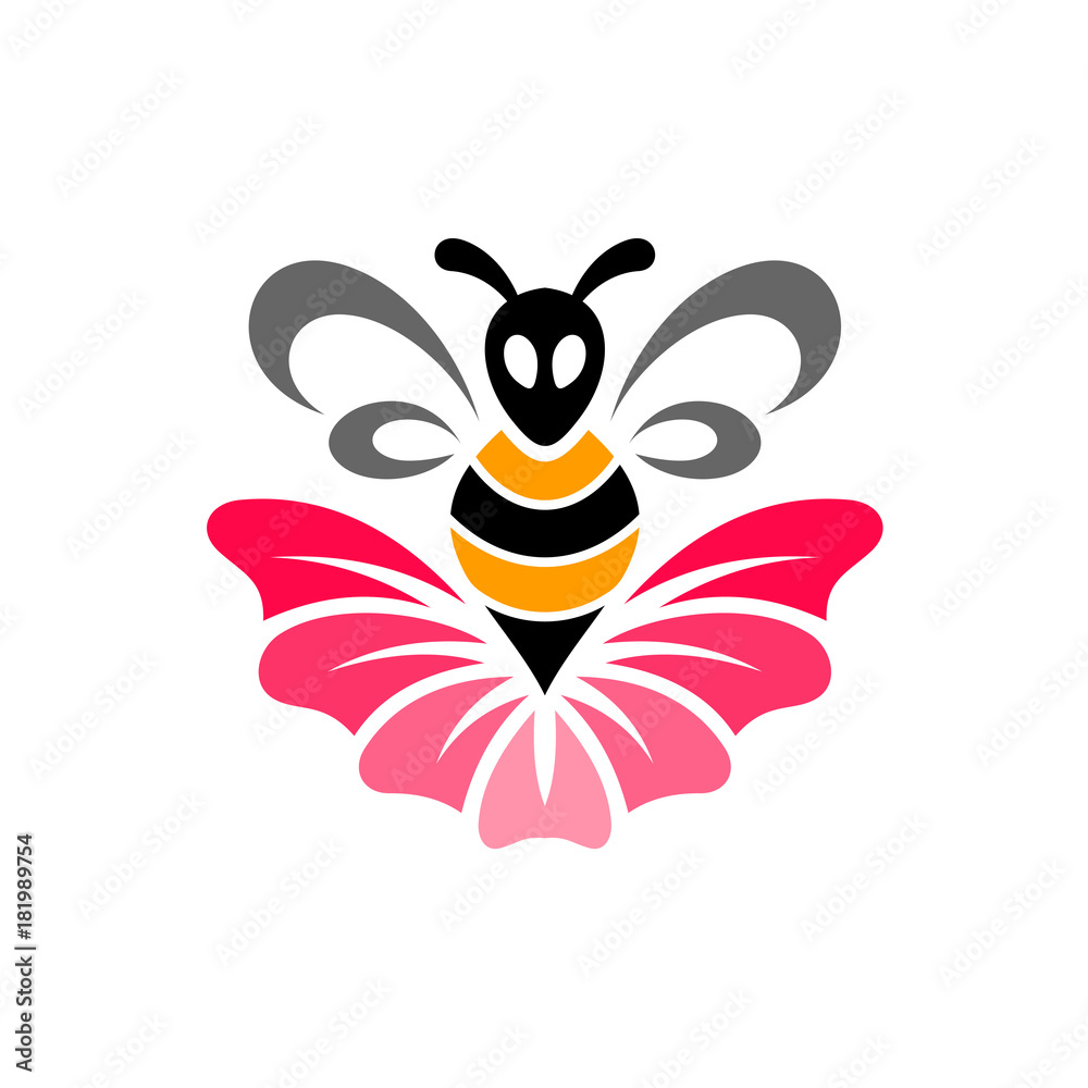 Bee + Flower