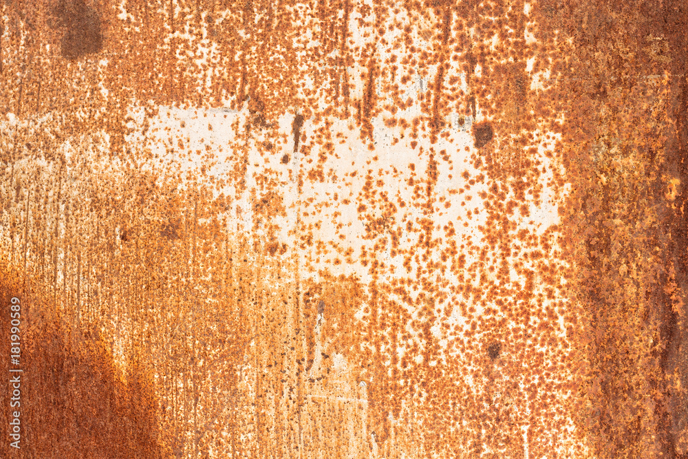 Fototapeta premium Abstract rusty metal wall