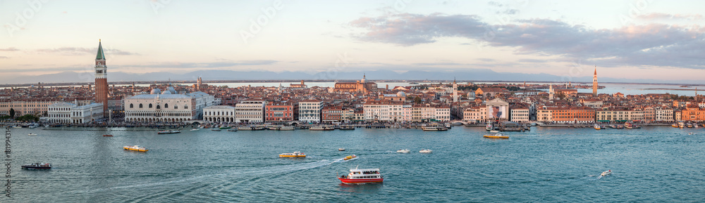 Panoramablick auf Venedig