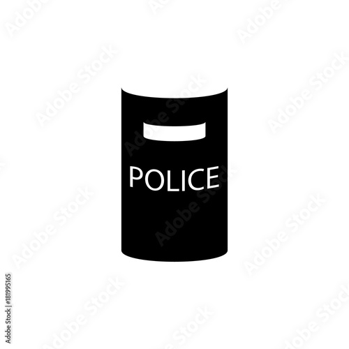 Riot Police icon. Police element icon. Premium quality graphic design. Signs, outline symbols collection icon for websites, web design, mobile app, info graphics photo