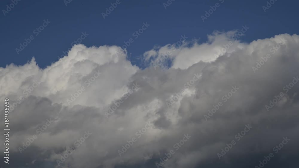 Moving clouds time laps Moving clouds time laps