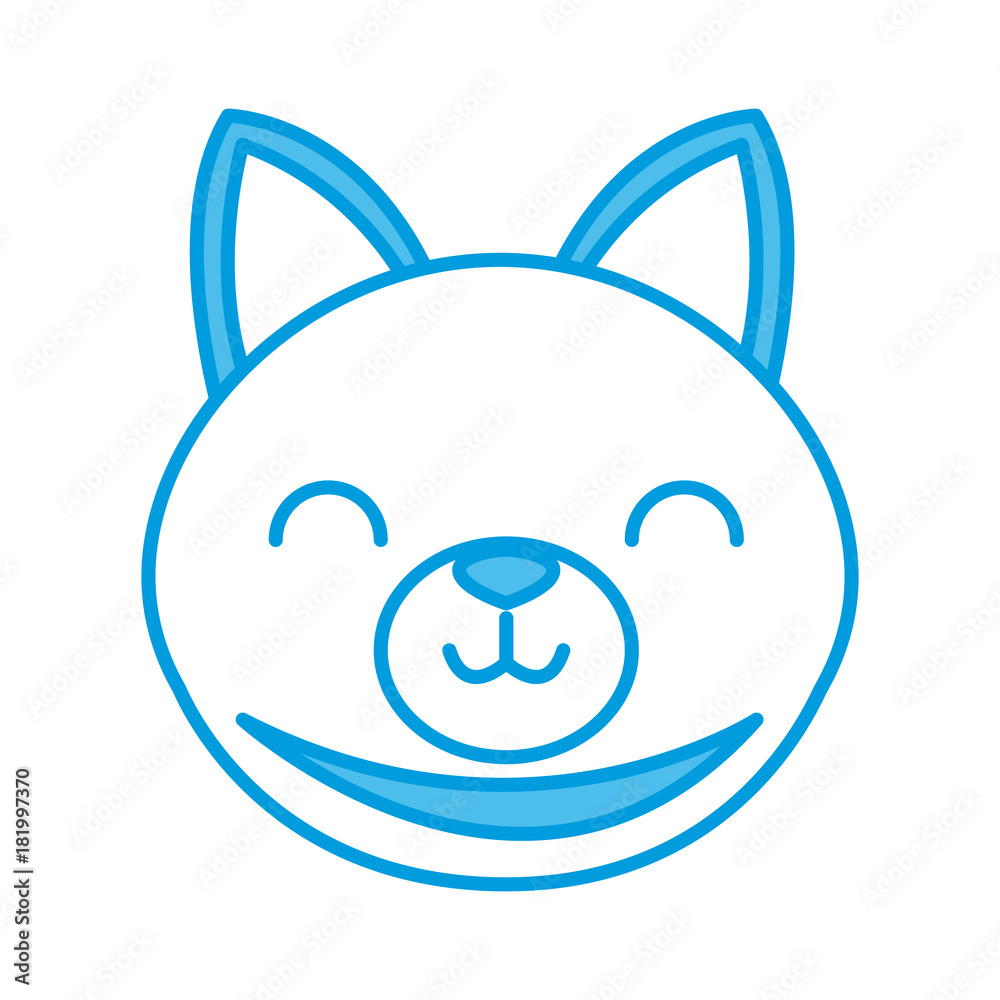 Cat head cartoon Cat head cartoon