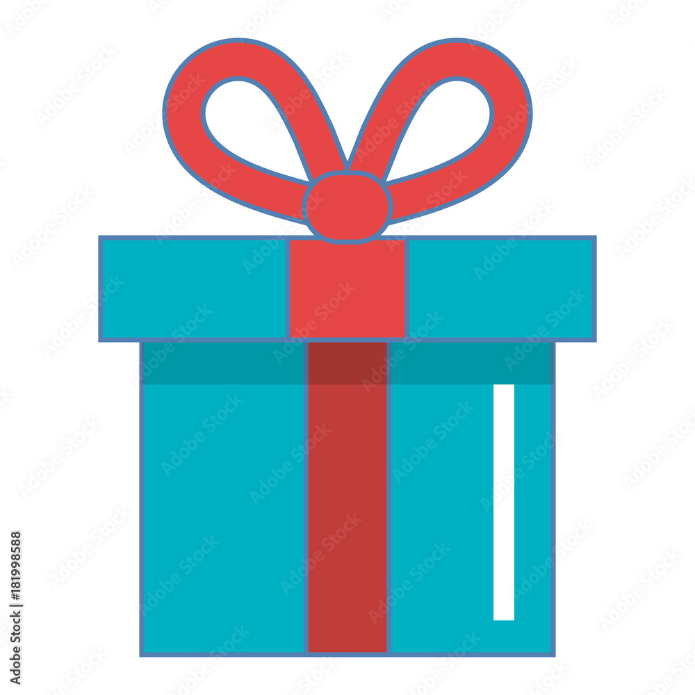 gift box present icon vector illustration design gift box present icon vector illustration design
