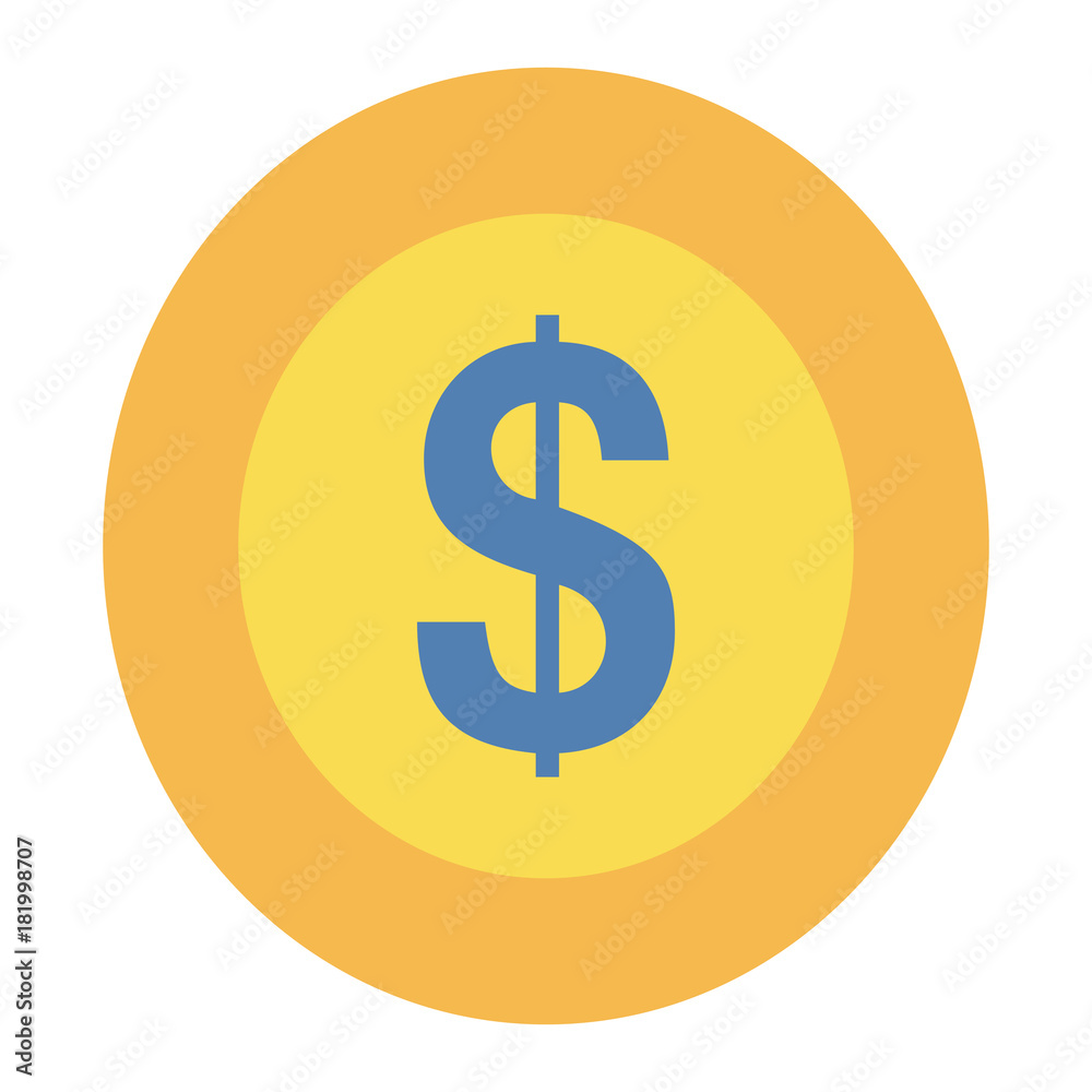 coin money isolated icon vector illustration design coin money isolated icon vector illustration design